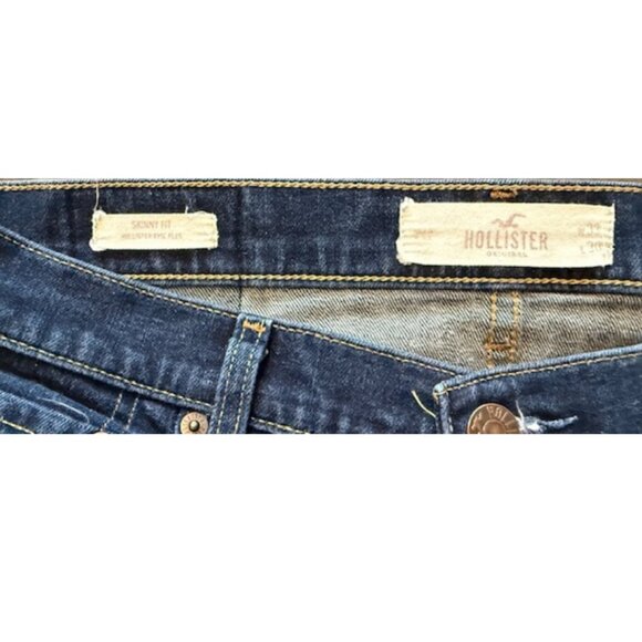 Hollister Jeans Men's Dark Wash 33X30 - Picture 3 of 7